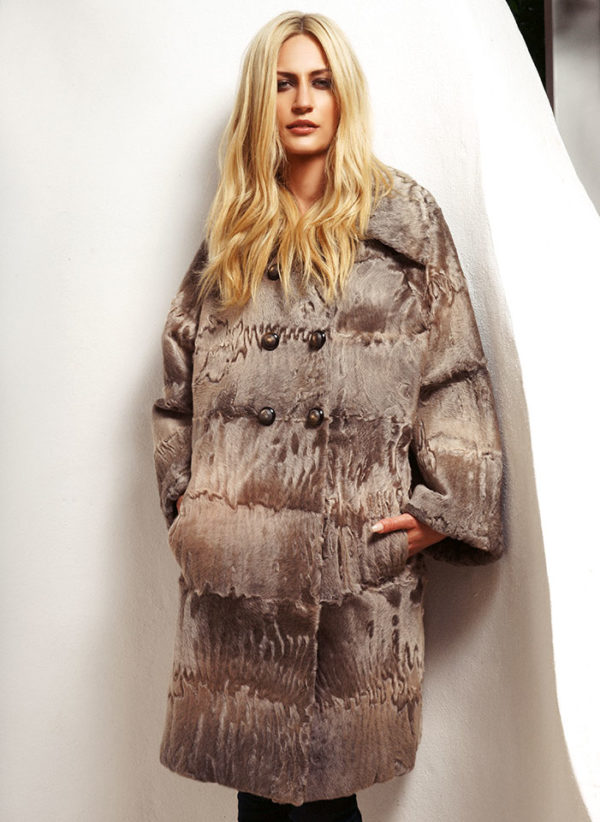 Swakara lamb coat