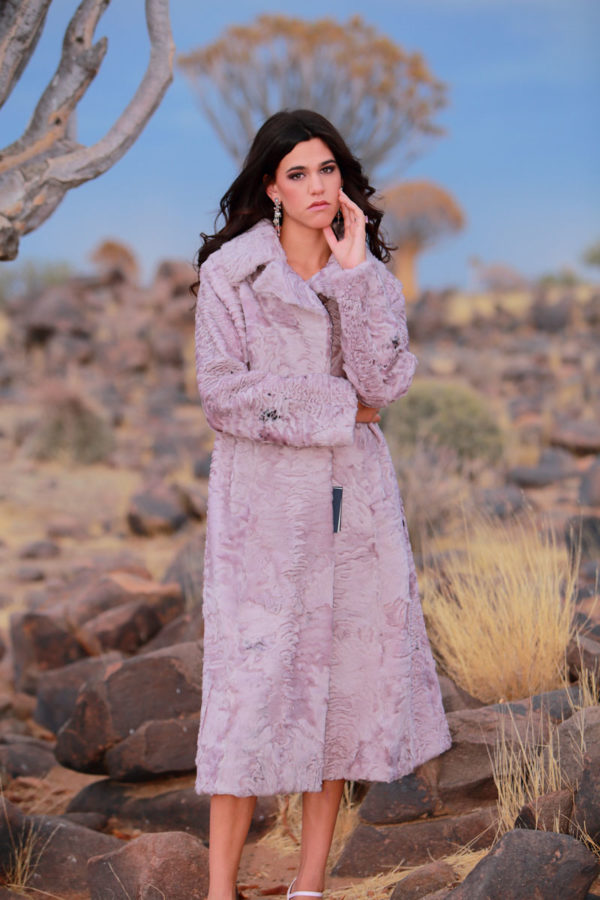 Swakara Lilac Coat